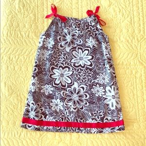 Hanna Anderson tie-shoulder sundress